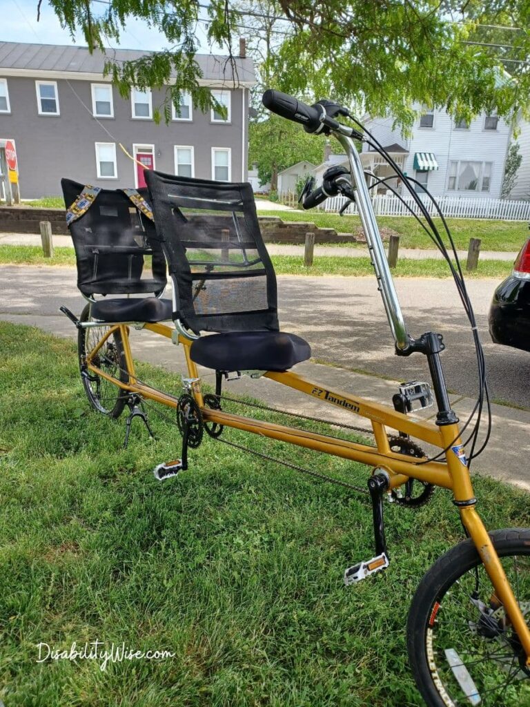 recumbent tandem bicycle 