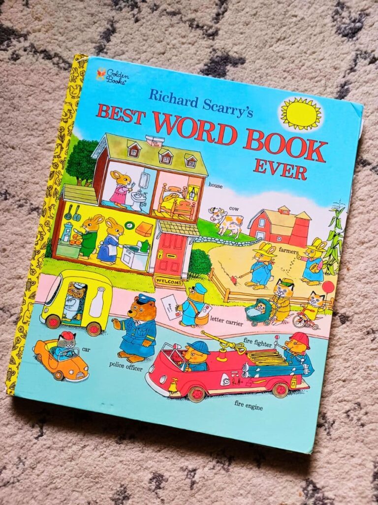 Richard Scarry book Best Word Book Ever